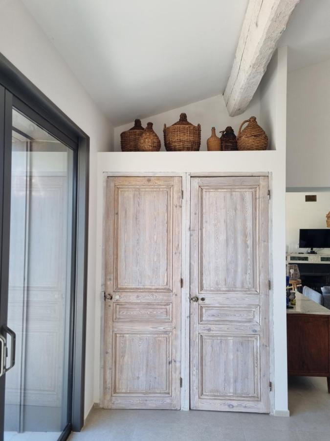 Ferienwohnung Mas De La Petite Jeanne Grimaud Exterior foto