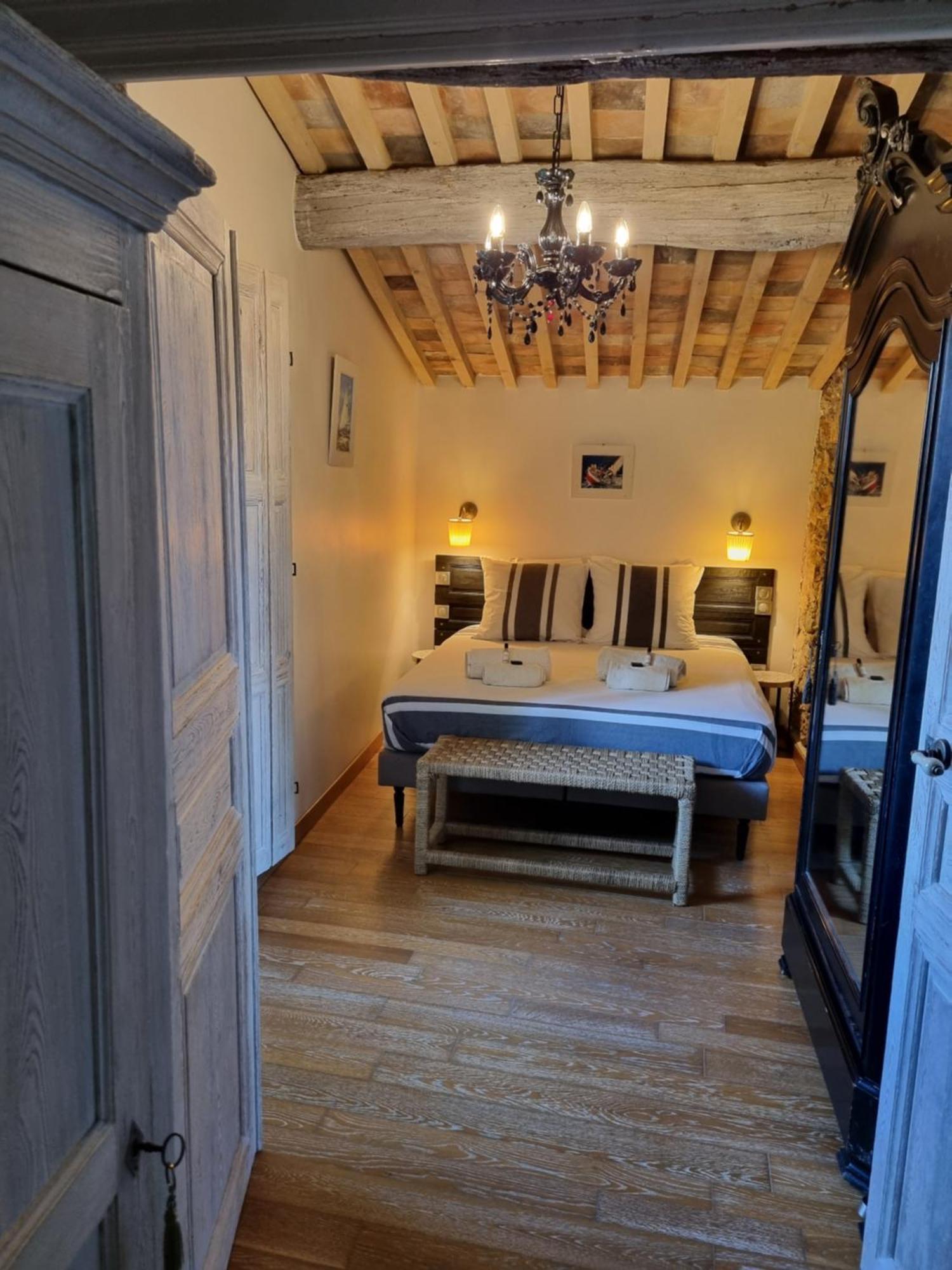 Ferienwohnung Mas De La Petite Jeanne Grimaud Exterior foto